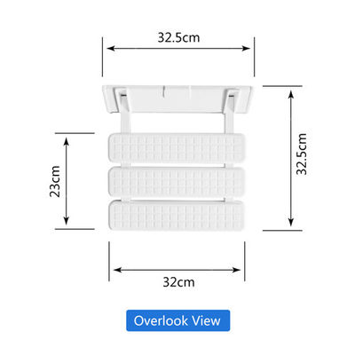 Китай Стена спа белая установила размер места 32.5*32.5*10км ливня для ванной комнаты/балкона поставщик